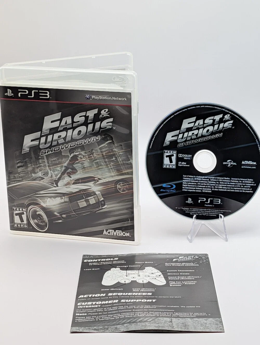 Fast & Furious : Showdown (Sony PS3, 2013) CIB Activision Tested